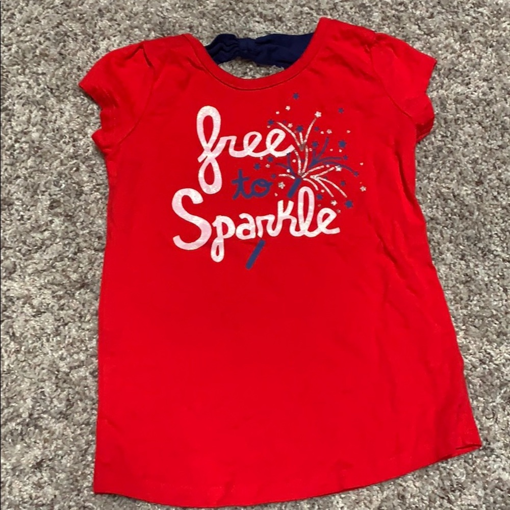 Girls Patriotic Shirt